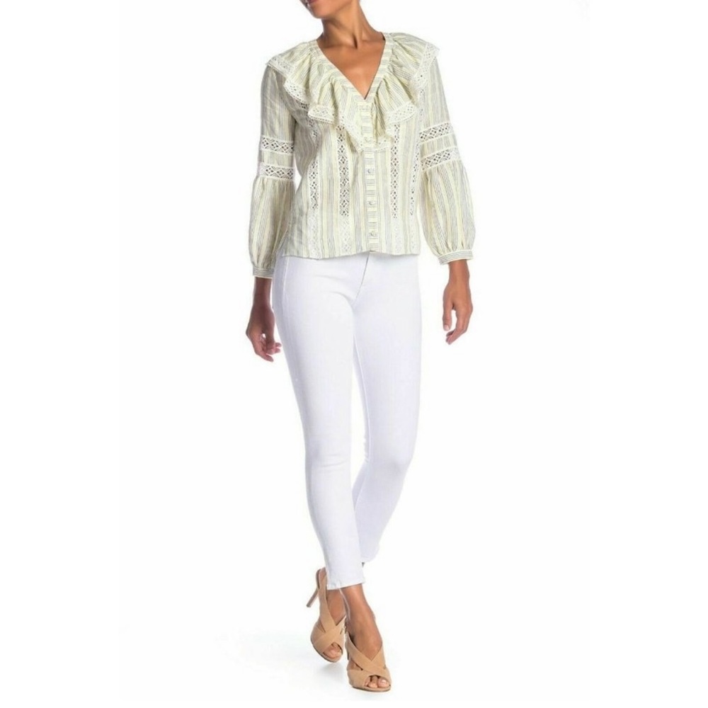 Veronica Beard Kate 10” crop jeans